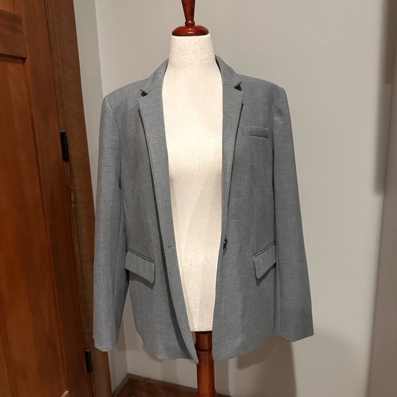 J. Crew Gray Stretch Blazer - Picture 2 of 10
